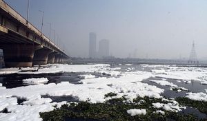 Political Turmoil Over Yamuna River Pollution Ahead Of Elections