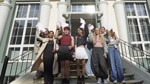 Students Celebrate A-Level Results With Ambitious Plans