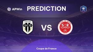 Angers SCO Hosts Stade Reims In Coupe De France Quarter-Finals