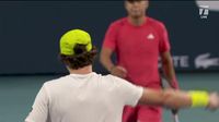 Joao Fonseca does it again: The Brazilian teenager now 3-0 against Learner Tien with first round Miami Open victory | Tennis.com