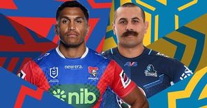 Knights Dominate Titans To Secure First Half Lead