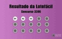 Lotofácil 3386: veja resultado de hoje, quinta-feira (8)