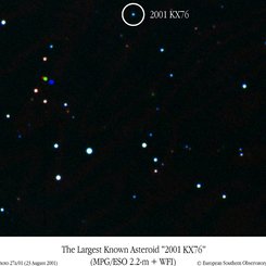 How Big Is 2001 KX76?