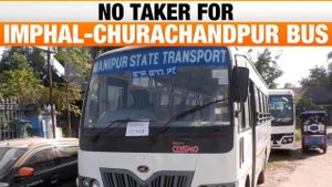 Manipur Resumes Public Transport Amid Ongoing Ethnic Strife