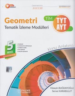 YKS TYT AYT GEOMETRİ TEMATİK İZLEME MODÜLLERİ (TİM) KONU KİTABI