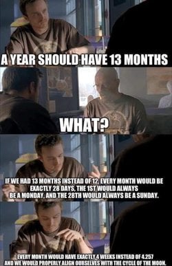 Bu durumda neden 1 yıl 12 ay?