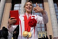 Olympic champion skier Eileen Gu injured in a training accident in New Zealand