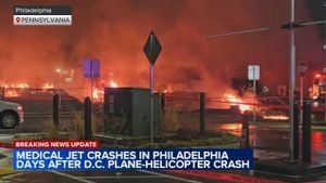 Learjet 55 Crash Claims Lives Of Six Near Philadelphia