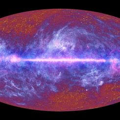 Microwave Milky Way