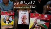 Protest erupts in Ramallah in support of Palestinian leader Marwan Barghouti