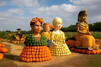 Berlin Pumpkin Festival: A Spectacular Showcase of Giant Gourds and Iconic Female Figures - Travel And Tour World