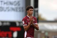 Northampton's Manchester United loanee trains with England's senior team
