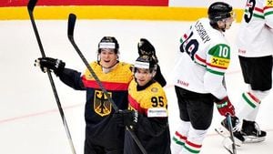 Germany Dominates Hungary With 6-1 Victory In World Championship