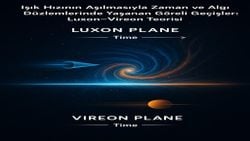 Başlık: Işık Hızının Aşılmasıyla Zaman Ve Algı Düzlemlerinde Yaşanan Göreli Geçişler: Luxon–Vireon Teorisi