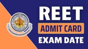 REET 2025 Admit Card Released Ahead Of Exams