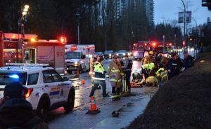 Ten Injured, Two Critically, After Sea To Sky Highway Crash