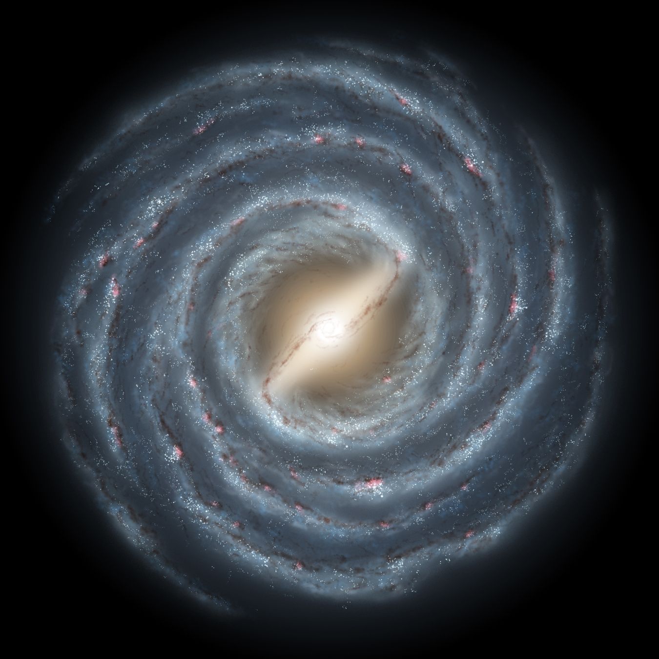 Barred Spiral Milky Way