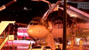 Air Busan A321 Catches Fire Before Takeoff At Gimhae Airport