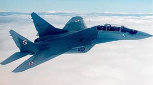 Polish Air Force Acts Amidst Russian Attacks On Ukraine