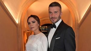 Beckhams Relive Purple Wedding Magic