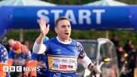 Kevin Sinfield completes ultra marathon challenge in Headingley