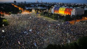 Romania Faces Crisis As Far-Right Protests Election Cancellation