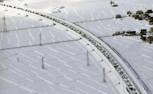 Preventative Highway Closures Implemented Across Tokyo Area Ahead Of Snowfall