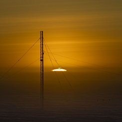 Güney Kutbunda Gün Doğumu