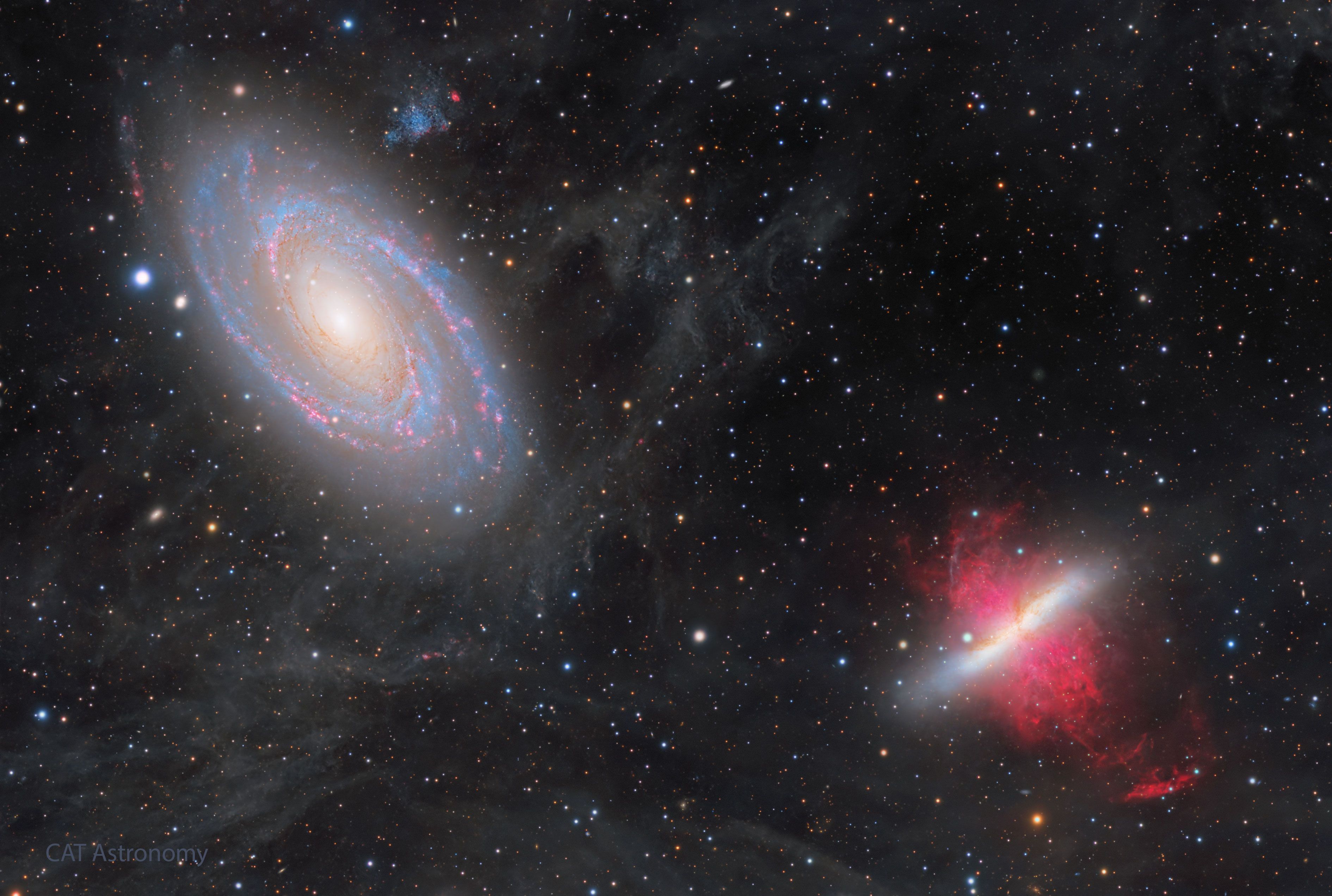 Galaksi Savaşları: M81 ve M82