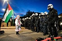 Israel's World Cup qualifier against Norway sees protests in Oslo