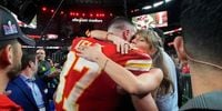 Brittany Mahomes, the NFL and Donald Trump among those praising Swift and Kelce’s engagement