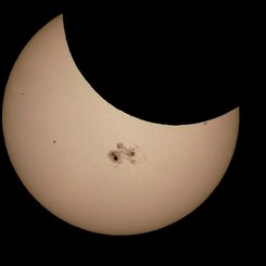  Sunspots and Solar Eclipse 