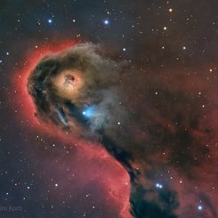 IC 1396’da Alışılmadık Bir Kürecik