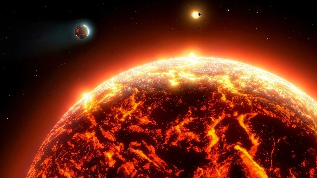 L 98-59 d: Tamamen Magma Okyanusuyla Kaplı Tuhaf Bir Ötegezegen Keşfedildi!