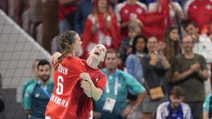 Helena Elver Prepares For European Handball Final