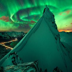  In Green Company: Aurora over Norway 