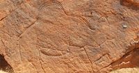 Scientists find ancient life-size animal rock carvings in the Saudi Arabian desert