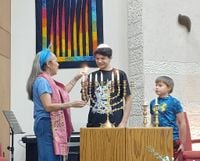 Temple Beth David Celebrates Hanukkah with Prayers for Peace and Understanding
