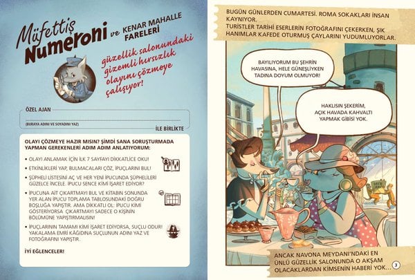 Müfettiş Numeroni - 2 Altın Peruk Hırsızlığı