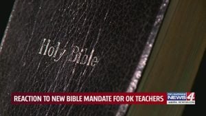 Oklahoma Bible Mandate Faces Controversy Over Selection Bias