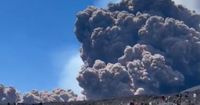 Watch: Tourists flee as Mt Etna erupts