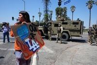 ‘Staging for a TikTok video’: Mayor Bass, council members decry federal raid in L.A.’s MacArthur Park