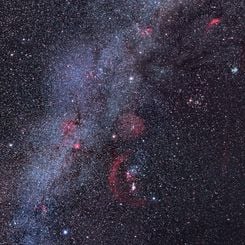 Clusters and Nebulae of the Hexagon