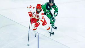 College Hockey Teams Gear Up For Playoff Push