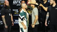 Alexander Volkanovski e Diego Lopes mostram confiança na coletiva do UFC 314