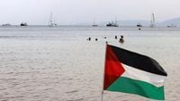 Second drone attack hits Gaza flotilla's boat in Tunisia, activists sa
