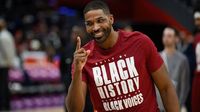 Tristan Thompson faces backlash by excluding son from photo