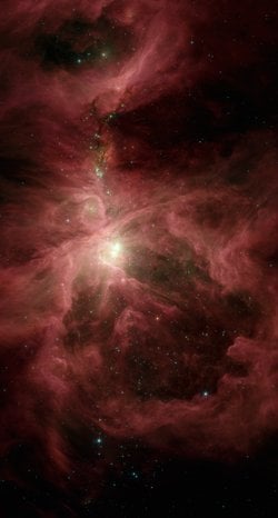 Spitzer'ın Orion'u