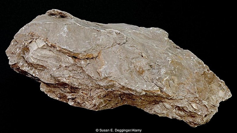 Görmüş olduğunuz kil tabakası çoğunlukla montmorillonitten oluşmuştur.