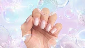 Thailand Embraces Hot New Soap Nail Trend